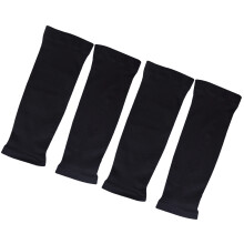 2 pairs uv sunscreen arm sleeves for kids outdoor riding black