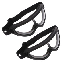 2Pcs Adult Motorcycle Motocross Goggles Windproof Outdoor Glasses