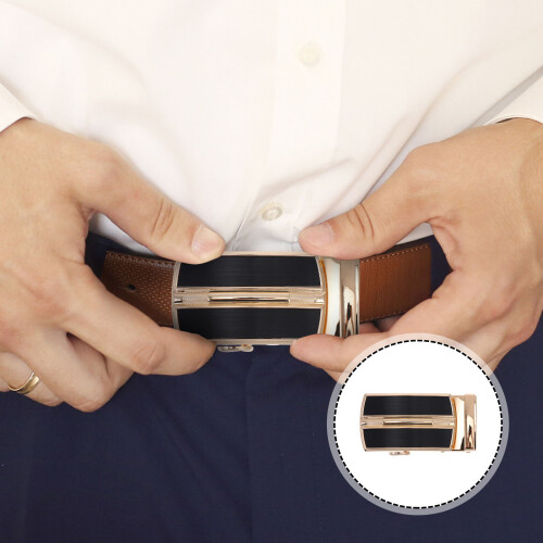 simple automatic belt fastener for men clothing accessory 1