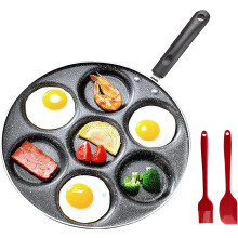 Holes Egg Frying Pan,Mini Pancake Maker,(Not Fit for Induction Cookers)