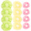 72Pcs Durable Plastic Covers for Kitchen & Dining Use 9