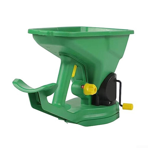 Hand-Held Seed-Spreader Manual Fertilizer Applicator For Small Yards, Ergonomic Grip, Versatile Sowing