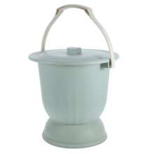 draagbare toiletpot voor volwassenen, plastic incontinentiepot 1 stuks