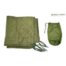 US Army Olive Drab Quilted Woobie Blanket w/ Sack