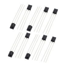 CHT-1738 10Pcs Infrared Remote Control Receiver, Flat 3-Pin Long Leads, IR LED Diode Module