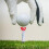 4Pcs Tragbare Frühling Golf Ball Tees Golfer 4