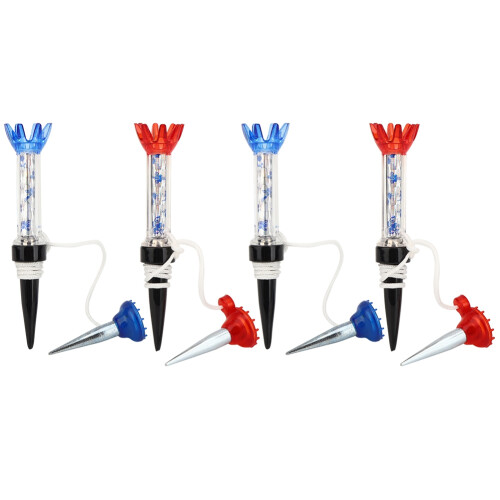 4Pcs Tragbare Frühling Golf Ball Tees Golfer 2