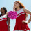 9- . Cheerleading-Pompons, Requisiten für und 2