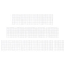 25 netz plastikstickunterlage zum kreuzstich
