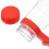 2pcs 1l plastic beer bottles with cap and handle, reusable 7