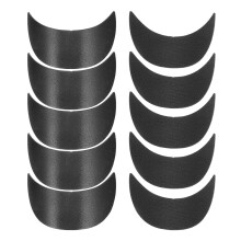 20pcs black plastic hat visor inserts for baseball caps tennis hats