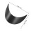 20pcs black plastic hat visor inserts for baseball caps tennis hats 2
