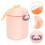 Melkpoedercontainer met , onderweg, snackdoos 400 ml 7