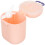 Melkpoedercontainer met , onderweg, snackdoos 400 ml 1