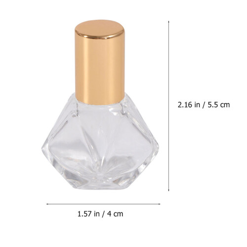 Mlins 12pcs 8ml Glass Bottles With 12pcs Droppers 1