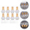 Mlins 12pcs 8ml Glass Bottles With 12pcs Droppers 4