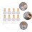 Mlins 12pcs 8ml Glass Bottles With 12pcs Droppers 11