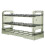 36 Pièces Porte Œufs 3 Étages Vert Transparent Pet 7