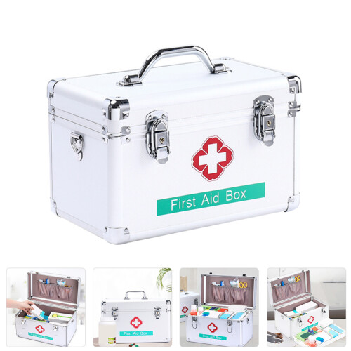 1 12 medizinbox, mehrschichtige erste- -box 1
