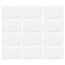 50 transparente kartenhüllen für sammelalben und fotos, albumseiten