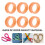 6 pcs silicone finger rings soft clipper protectors 6