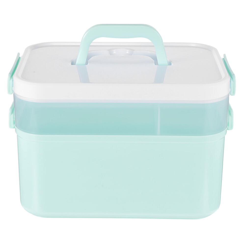 Solustre Nail Art Tool Box For Polish And Glue Storage