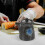 2pcs ceramic soy sauce container holder for sushi condiment dispenser 7