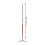 1 pair reusable foldable chopsticks portable for travel 2