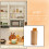 1Pc Multipurpose Bamboo Chopstick Holder Light Brown Kitchen Storage 11