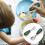 stainless steel baby feeding spoon and fork set for training 10