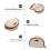 1St Simpele Witte Make-Uptas Met Retro En Canvas Materiaal 7