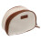 1St Simpele Witte Make-Uptas Met Retro En Canvas Materiaal 1