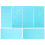 6Pièces Outils D'impression Bleu Pour DIY 3