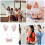 plush cat ears headband with bow tie cosplay accessory set 10