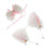 plush cat ears headband with bow tie cosplay accessory set 4