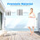 304 Stainless Steel Glass Railing Post,90cm End Post 4