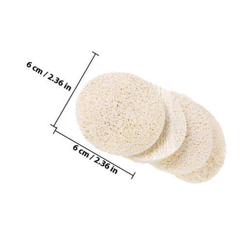 40 luffa-ölabsorptionsblätter, pflegepapier für talgkontrolle 1