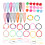 1Set Nylon Haarstreng Clips Haaraccessoires Set Voor 1