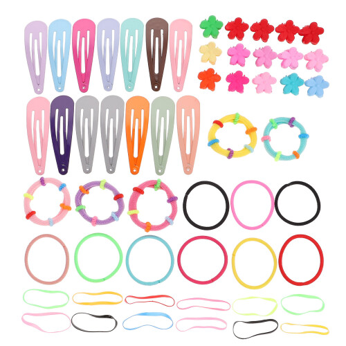 1Set Nylon Haarstreng Clips Haaraccessoires Set Voor