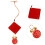 car hanging pendant rearview mirror interior decoration accessory 3