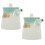 2pcs ceramic soy sauce and vinegar dispenser bottles 5