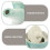 2pcs ceramic soy sauce and vinegar dispenser bottles 11