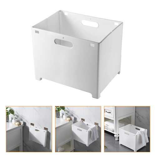 Wall Hanging Laundry Basket Hamper Basketlaundry For Dirty Clothes 2