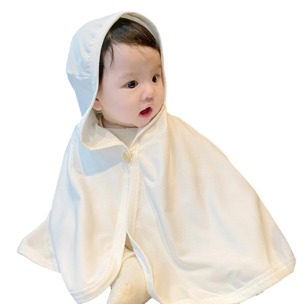 UPF50+ Child Friendly Hooded Cloak Wearable Bath Towel Cape Blanket For Bathing And Swimming Soft Breathable Child Sized