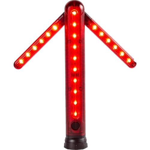 Led Emergency Roadside Flares Light Foldable Safety Arrow Warning Light ...