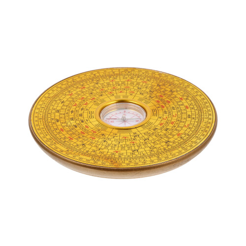 1Pc Golden Geology Compass Copper Teaching Aid Durable Education Tool 1