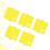 5 pcs 12 inch yellow cutting mats for plotter with removable pads 9
