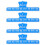 Clips ABS Pour Partitions, Retient Ferme 1