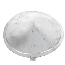 iron chimney cover weatherproof exhaust pipe rain cap