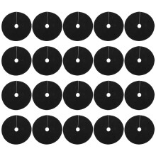 20pcs round anti grass fabric rings non-woven tree weed control